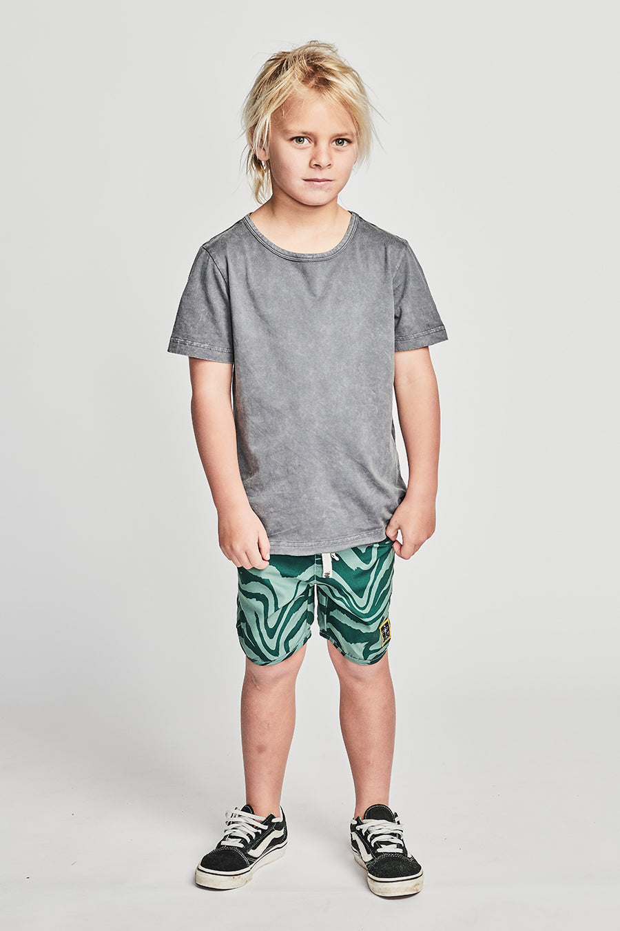 Boys' Shorts - Munster Kids Smudge It Olivine - Comfortable & Stylish for Playtime & Outdoor Activities