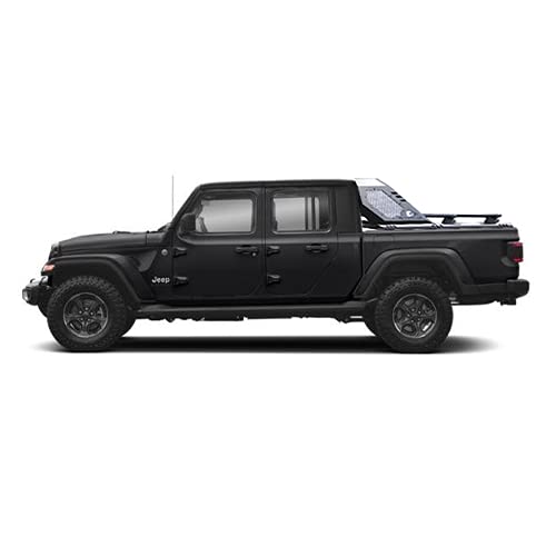 Black Horse Vigor Cross Bar Black VRCB64-G - Compatible with 2020-2023 Jeep Gladiator | Heavy Duty Roof Rack Crossbars for Off-Road Adventures & Cargo Transport