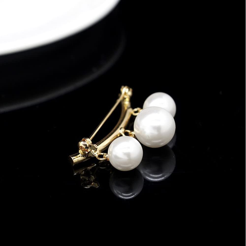 Pearl Sweater Clips for Women - Vintage Shawl & Cardigan Holders for Elegant Outfits