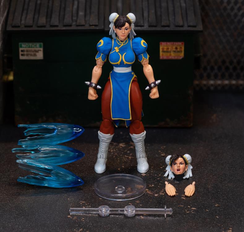 Street Fighter Chun Li 1/12 Scale Collectible Action Figure - Perfect for Display, Gaming Battles & Anime Fans Collection