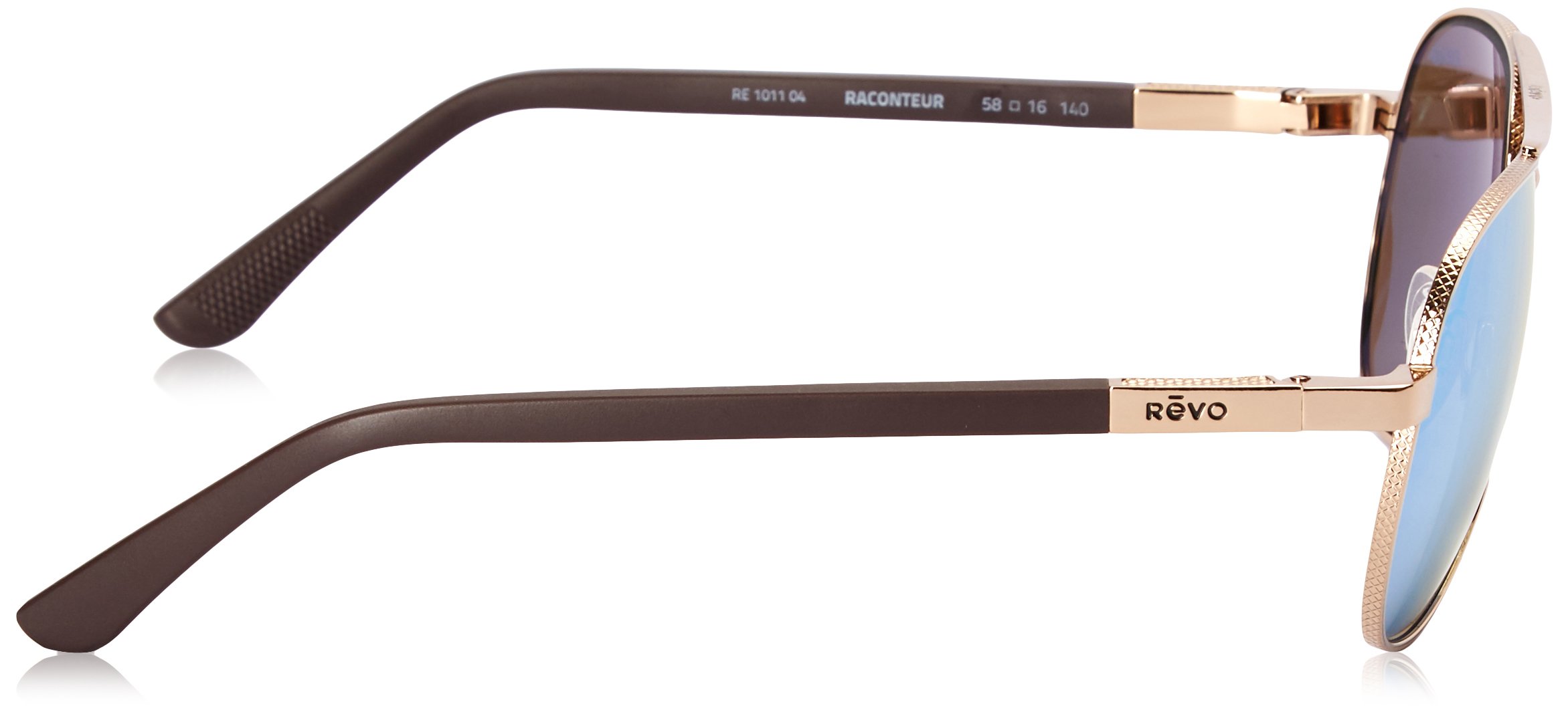 Revo Polarized Sunglasses for Men & Women - Classic Aviator Frame with UV Protection - Perfect for Driving, Travel & Outdoor Activities