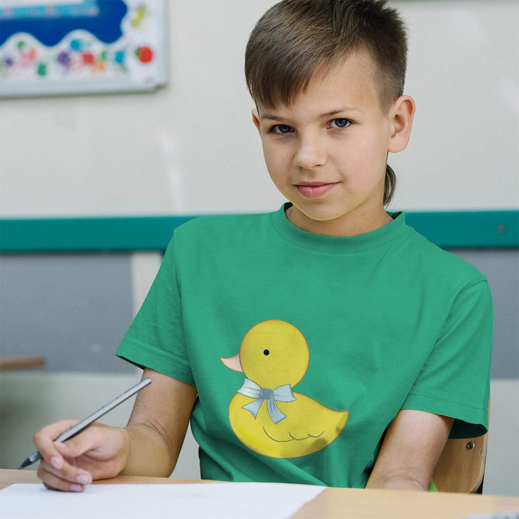 Funny Duck Baby Tee - Cotton Toddler T-Shirt for Bath Play - 2T Size