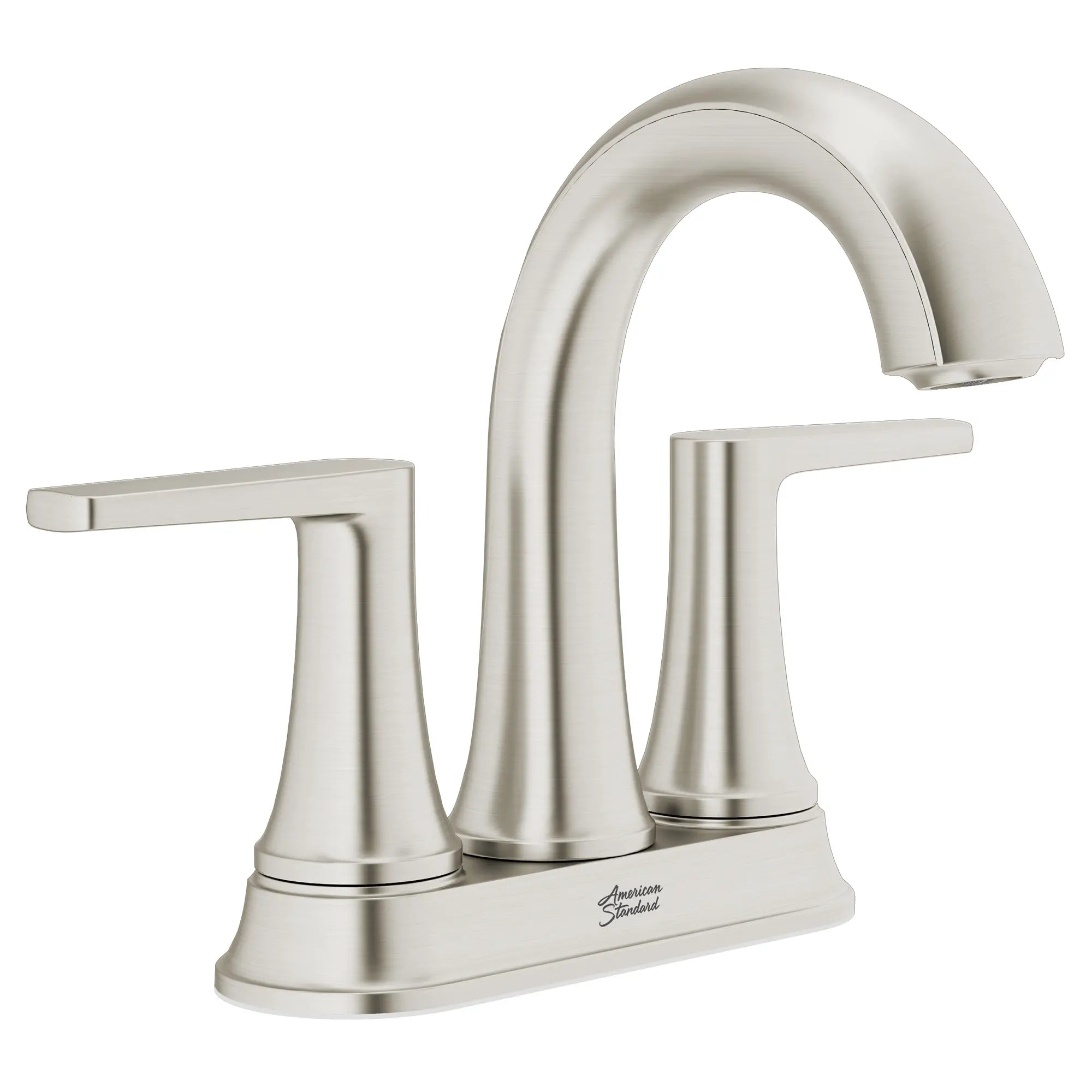 Becklow Two Handle 4 Inch Centerset Bathroom Faucet - Chrome Finish, Water-Saving Design for Sink Vanity - Perfect for Modern Home & Guest Bathroom Renovation