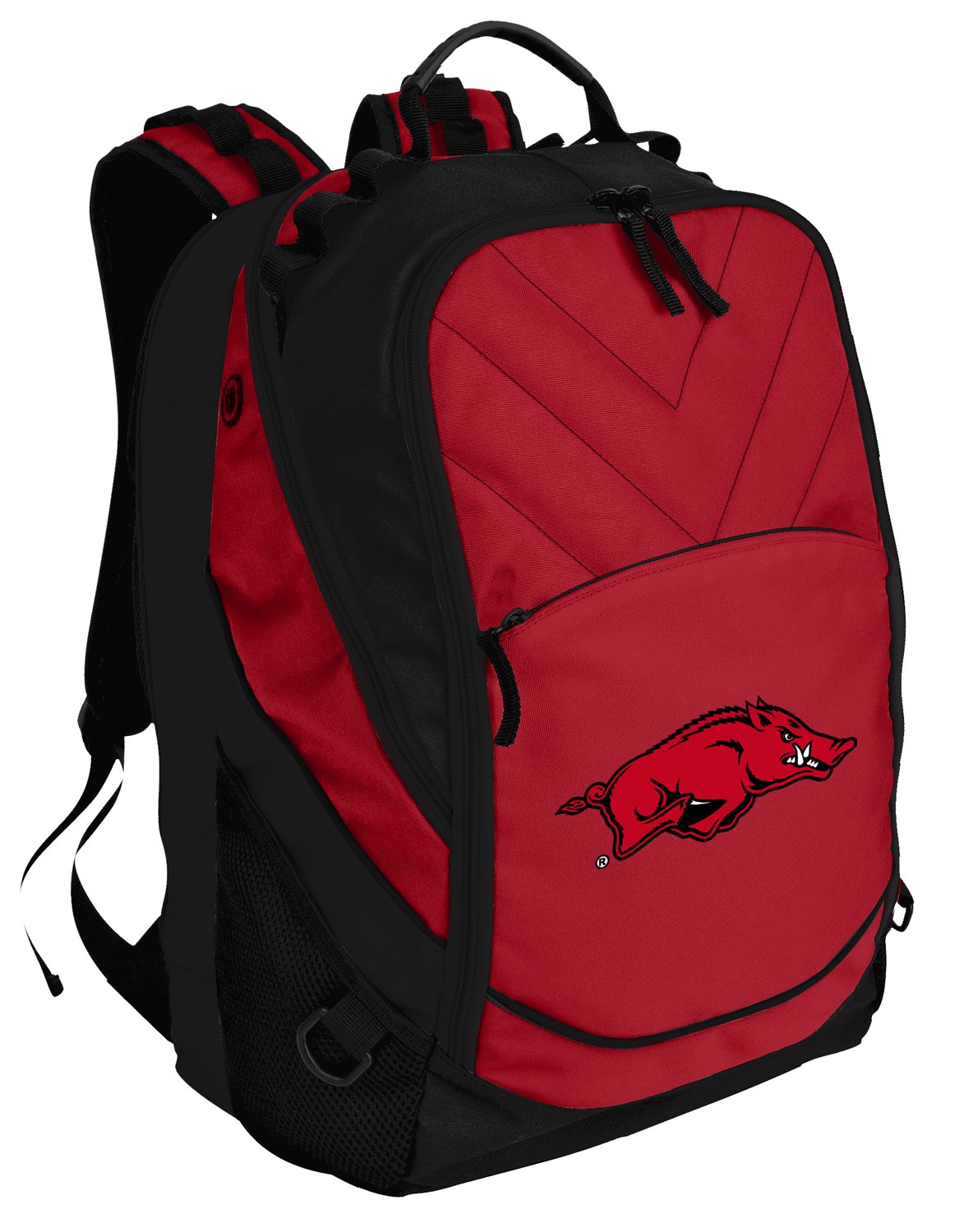 Arkansas Razorbacks Backpack - University of Arkansas Laptop Computer Bag for Students, Work & Travel