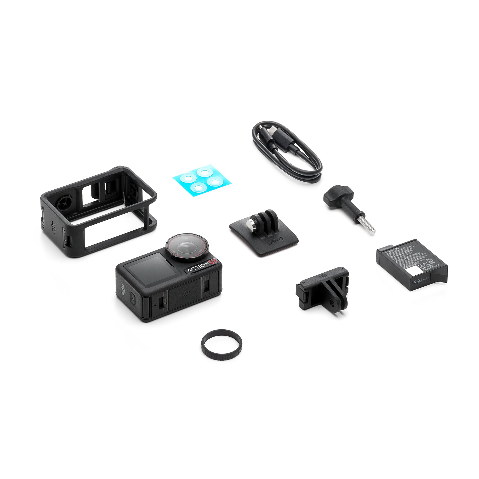 DJI Osmo Action 5 Pro 4K Waterproof Action Camera with Touch Screen - Perfect for Vlogging, Surfing, Skiing & Outdoor Adventures