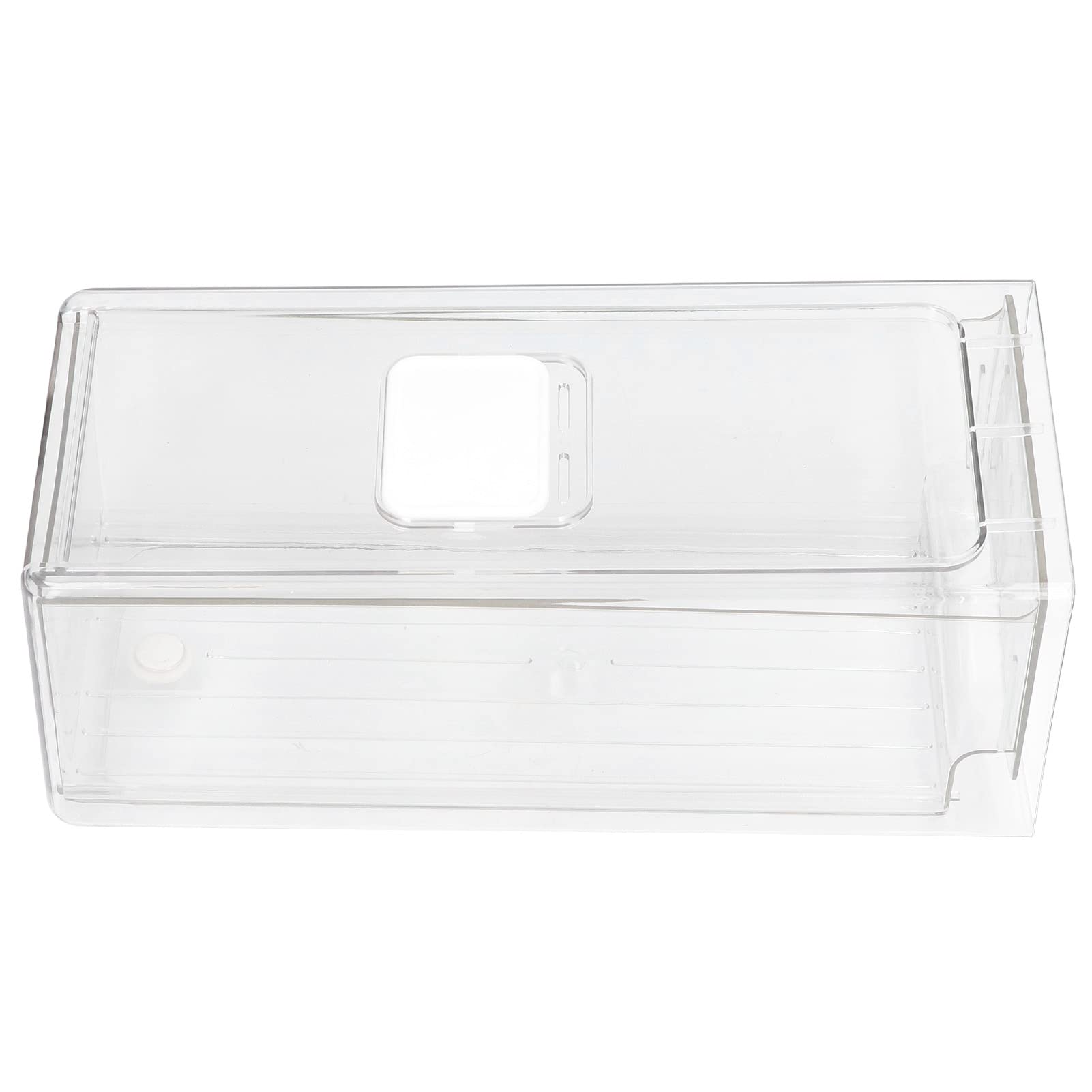 Clear Stackable Refrigerator Storage Bins - Food Grade Transparent Organizing Containers for Fridge, Picnic, Travel & Party Use