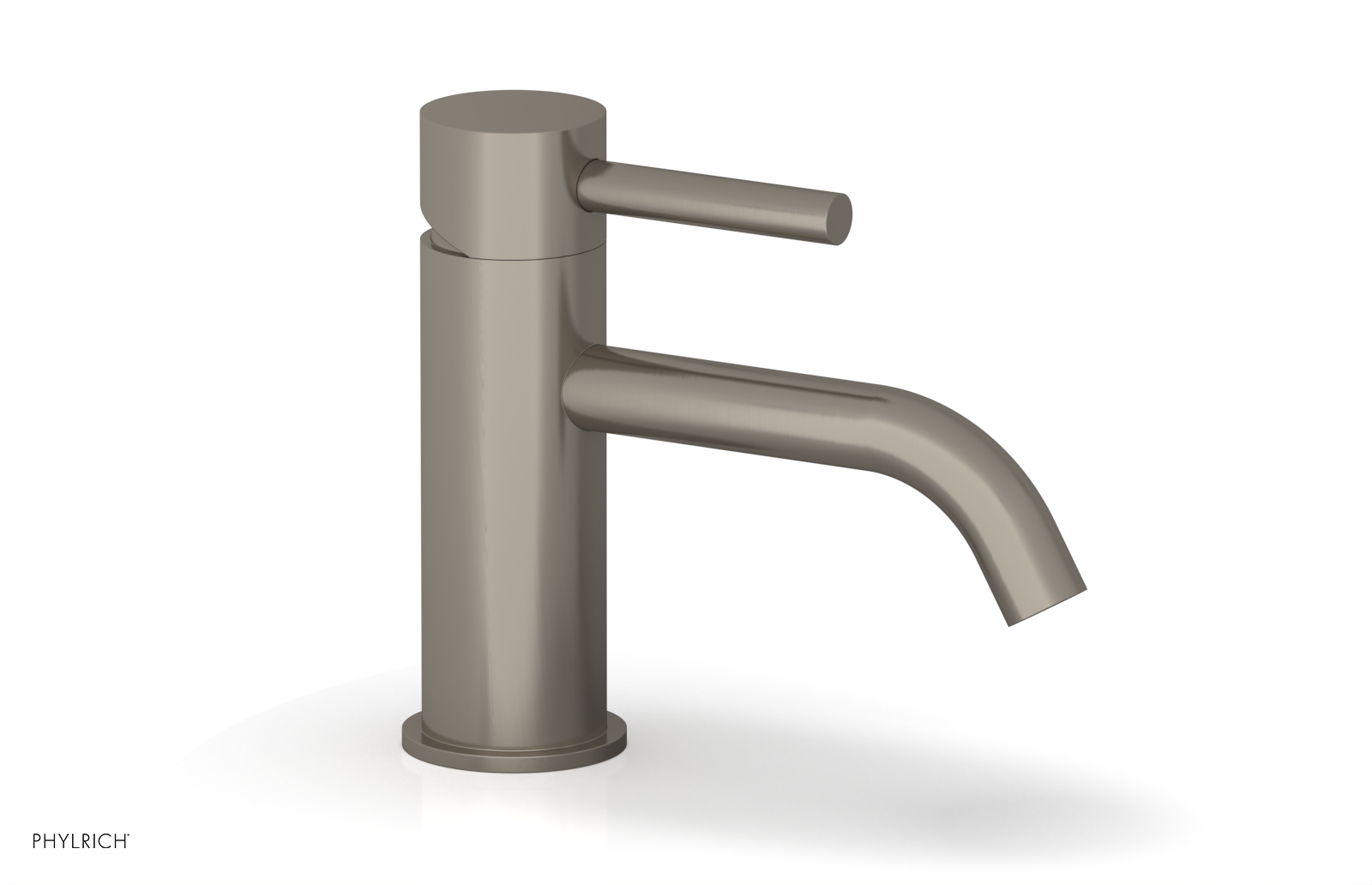 BASIC II Single Hole Bathroom Faucet with Lever Handle - Chrome Finish for Modern Sink Vanity - Perfect for Home, Hotel & Commercial Use