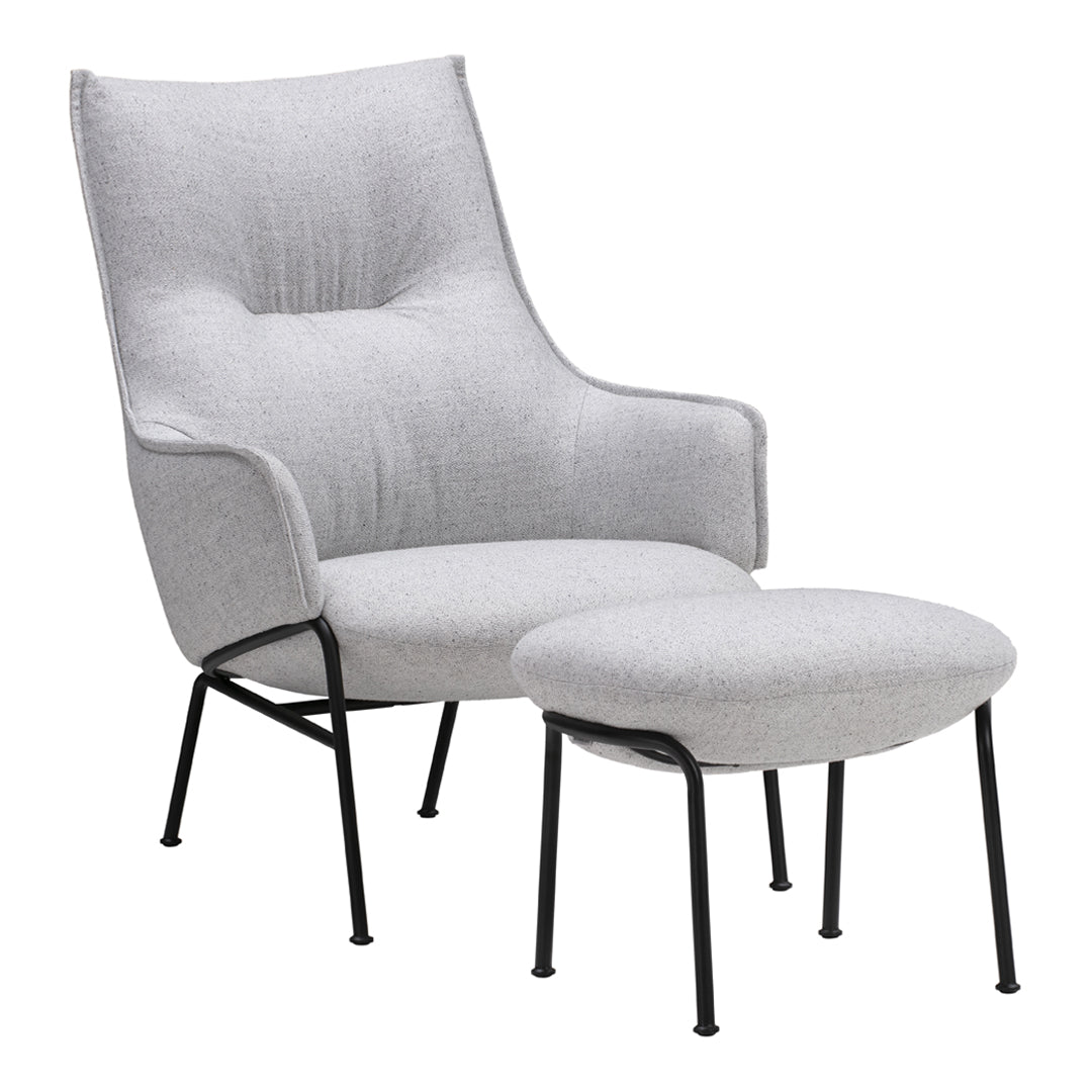 Premium Aloe Lounge Chair - Modern Indoor/Outdoor Comfort for Patio, Poolside & Living Room Relaxation