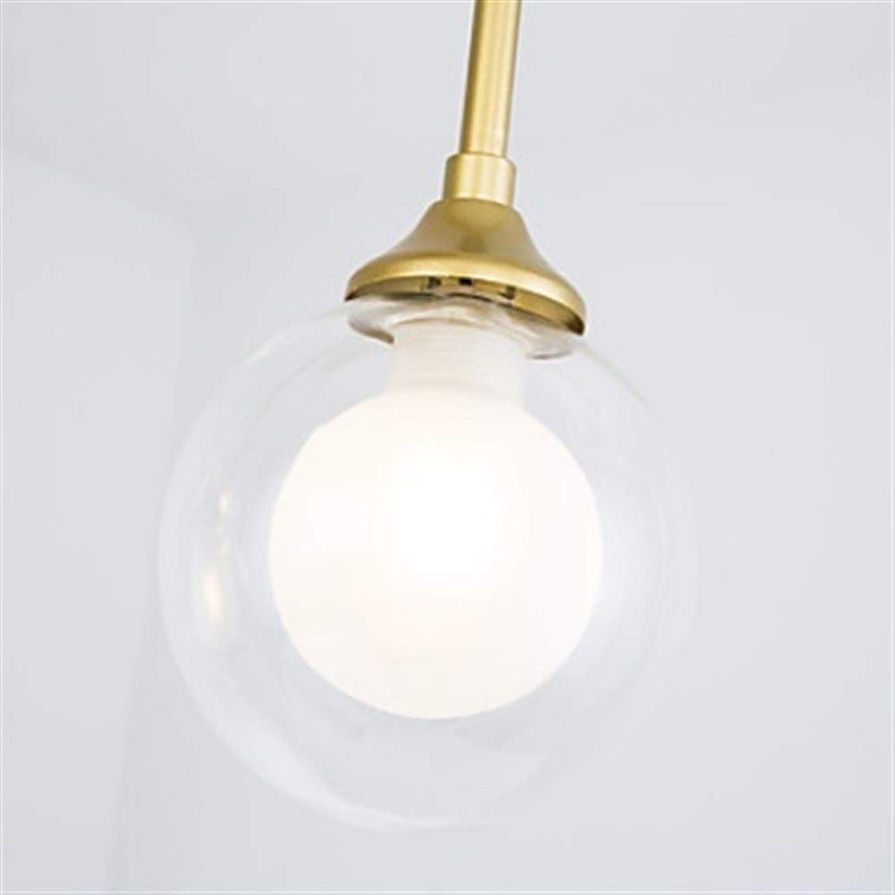 5-Light Globe Chandelier Pendant Light - Modern Metal & Glass Candle Style Ambient Lighting for Dining Room, Bar, Restaurant | Elegant Painted Finishes | Perfect for Home Decor & Commercial Spaces