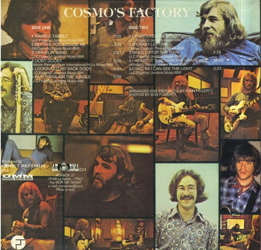 Original Creedence Clearwater Revival Vinyl Records & CDs - Classic Rock Music Collection for Home, Car, and Party Playback
