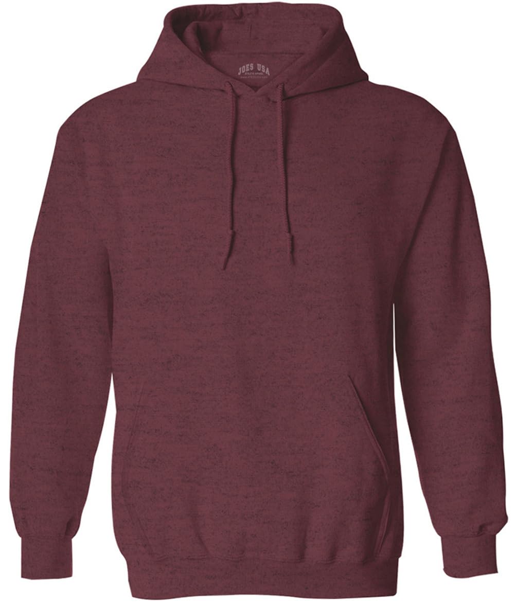 The Warmth of Adventure: Joe's Journey in the USA Men's Fleece Hooded Sweatshirt