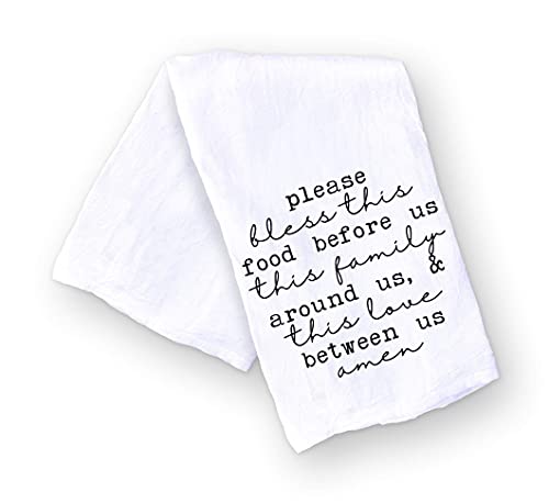 Bless this Food Christian Towel