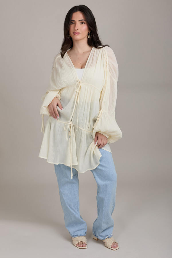 Coastal Breeze Kimono - Lightweight Floral Cover Up for Women | Beach Cover Up, Poolside Lounging, Summer Vacation Outfit