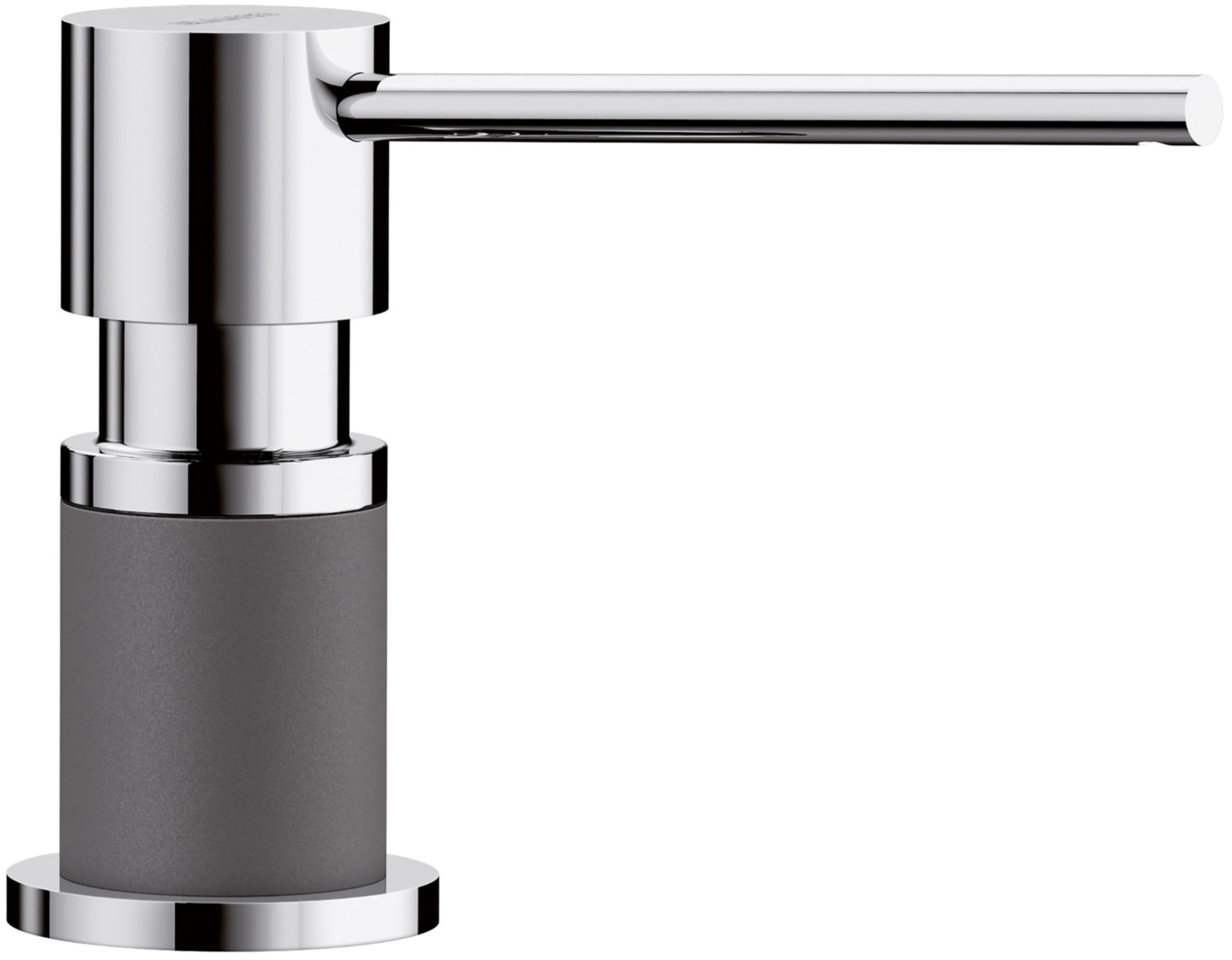 BLANCO Cinder 402304 LATO 10 oz Kitchen Soap Dispenser - Modern Touchless Hand Soap Dispenser for Kitchen & Bathroom Countertop