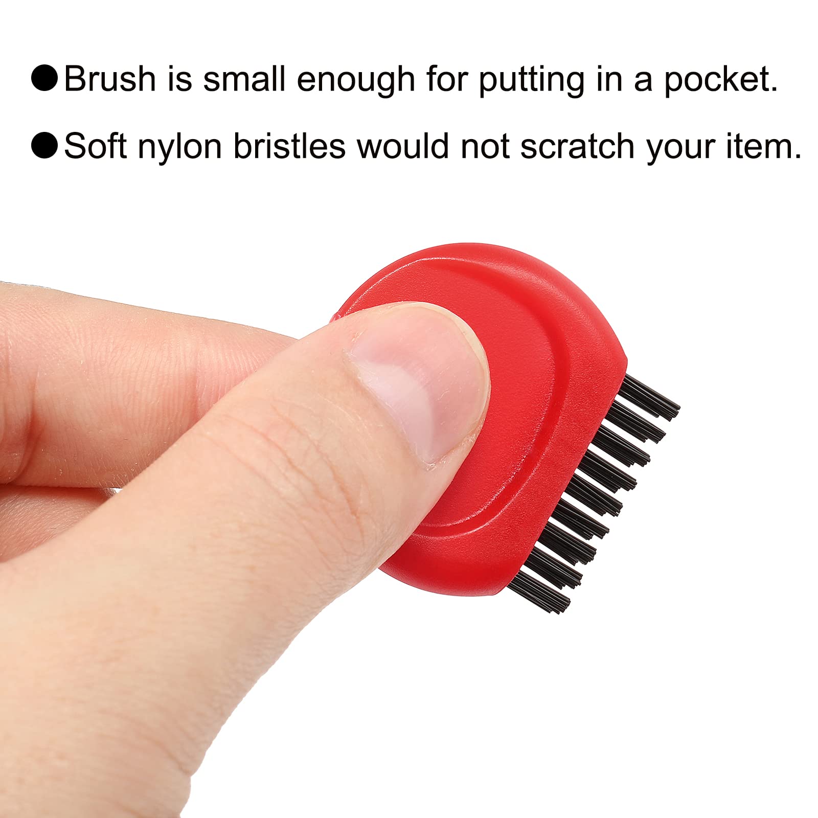 Mini Golf Club Brush - Soft & Portable Golf Club Cleaner for Dust Removal | Perfect for Golf Course & Home Practice