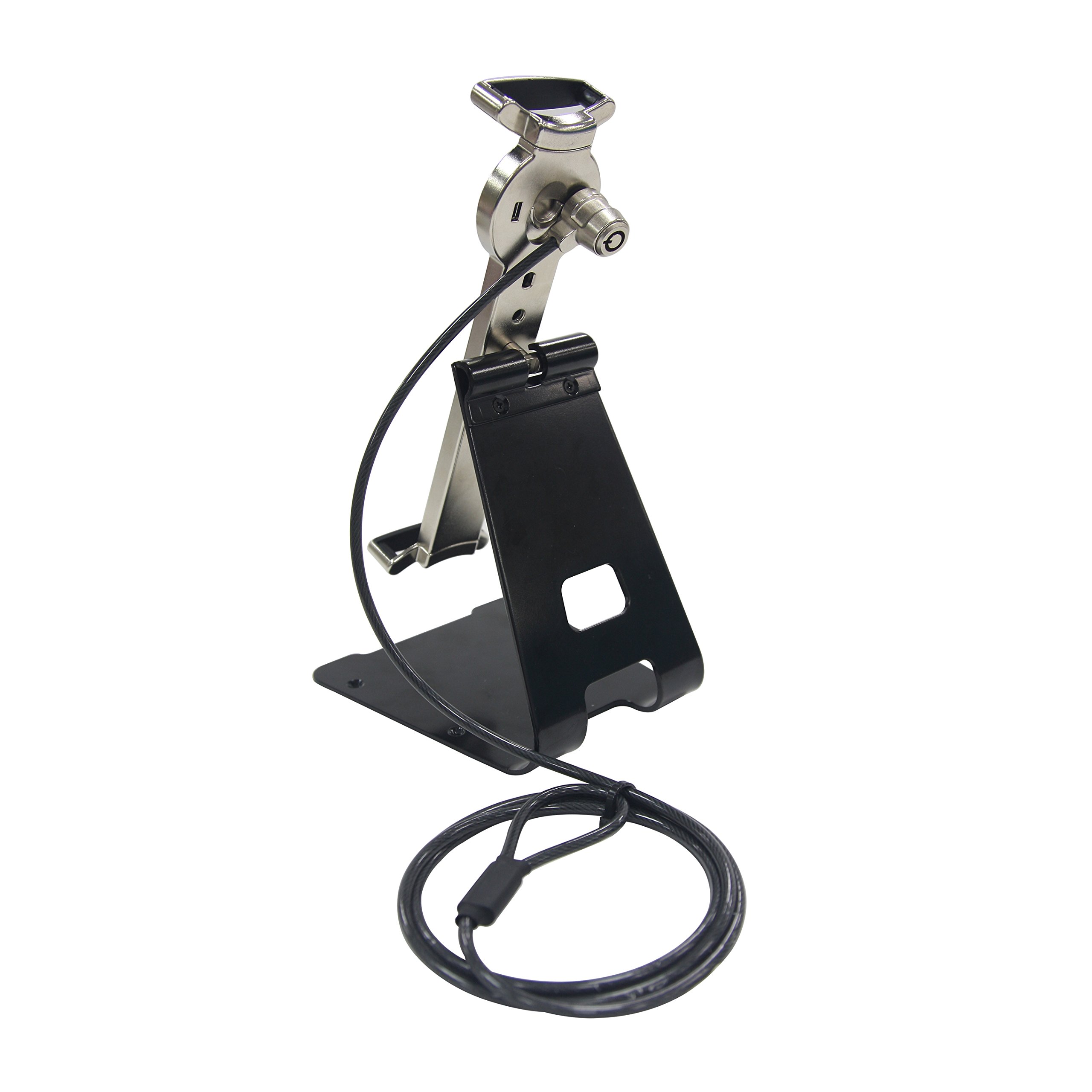 CTA Digital Universal Anti-Theft Tablet Stand & Security Grip - Compatible with iPad, Samsung Galaxy & More - Perfect for Travel, Cafes & Public Spaces