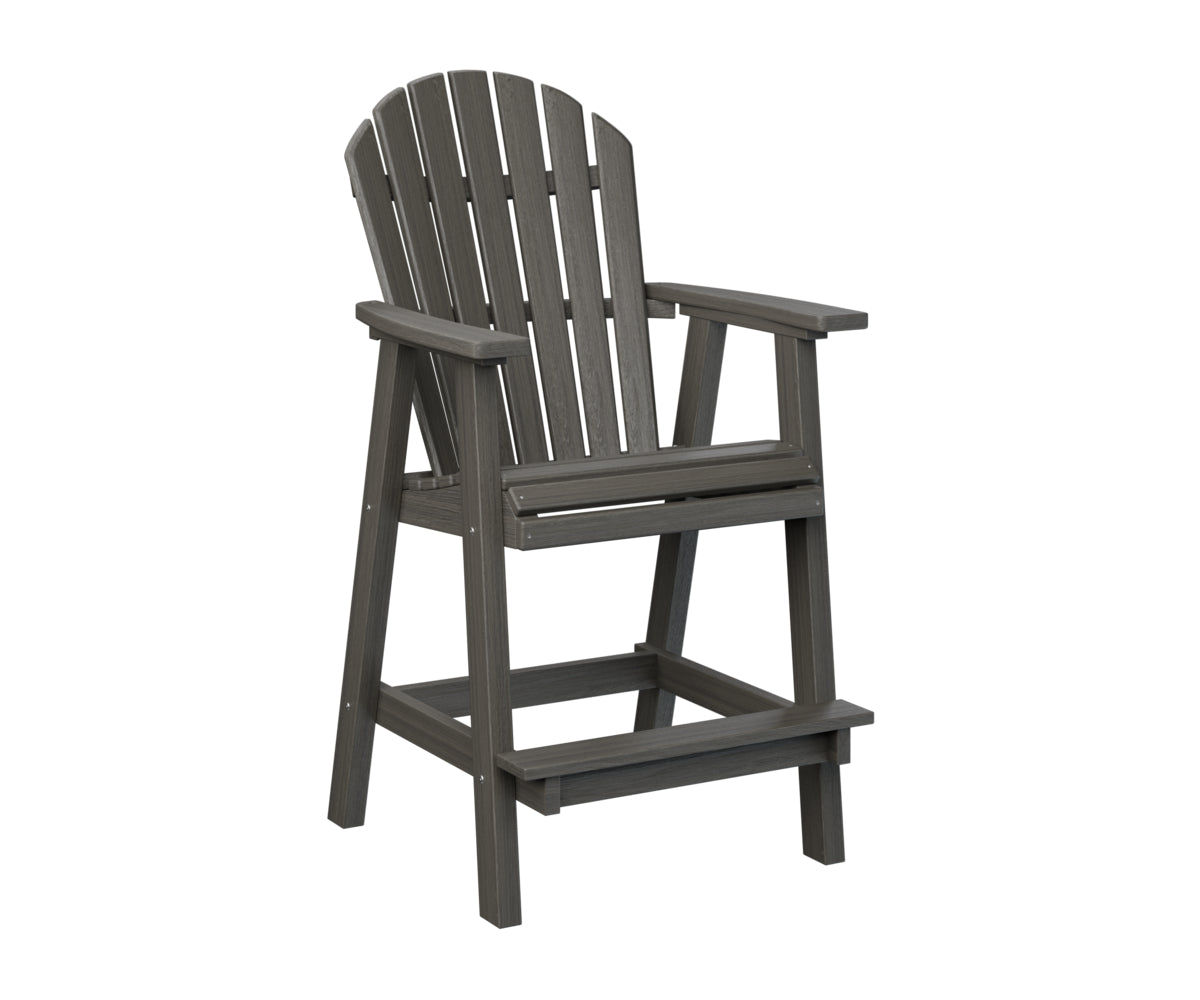 Berlin Gardens Comfo Back Bar Chair - Adjustable Height Swivel Stool for Kitchen Island, Breakfast Nook & Home Bar - Comfortable Padded Seat with Footrest - Perfect for Dining, Entertaining & Relaxing