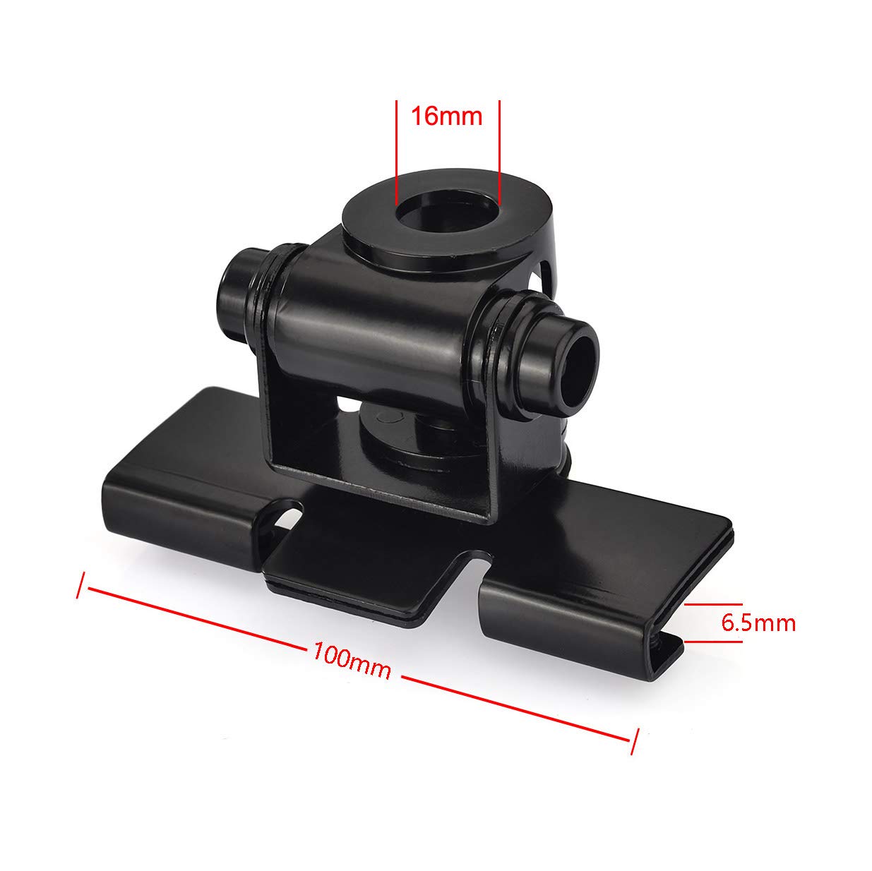 Bingfu NMO Mount CB Radio Antenna with UHF PL259 Connector - 5m (16.5ft) RG58 Cable for Car & Truck - Compatible with Ham Radio, Amateur & Mobile Radios - Perfect for Off-Roading, Emergency Communication & Long-Distance Driving