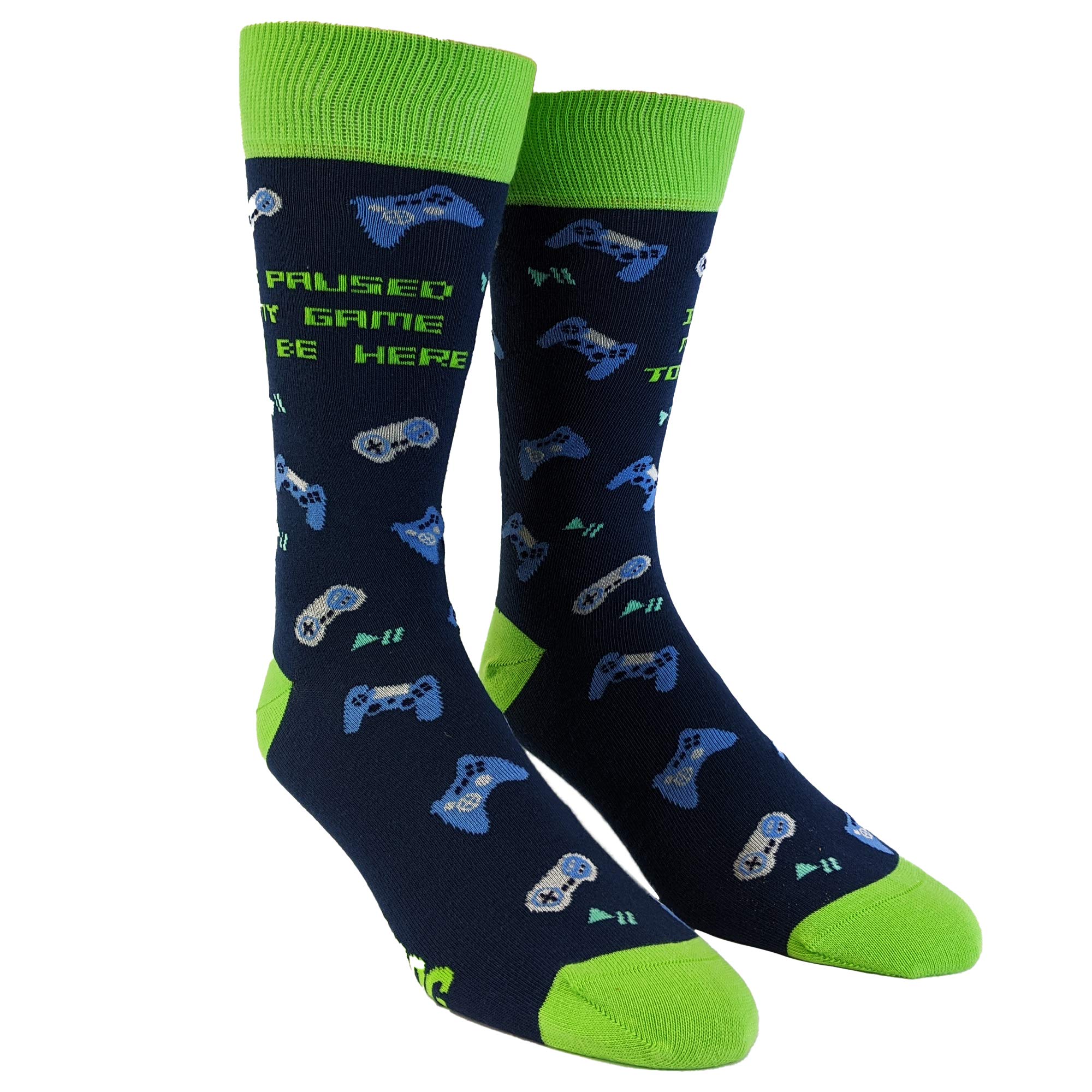 Funny Video Game Socks for Men - Cool Gamer Footwear with Unique Designs - Perfect for Gaming Sessions, Esports Events & Gamer Gifts