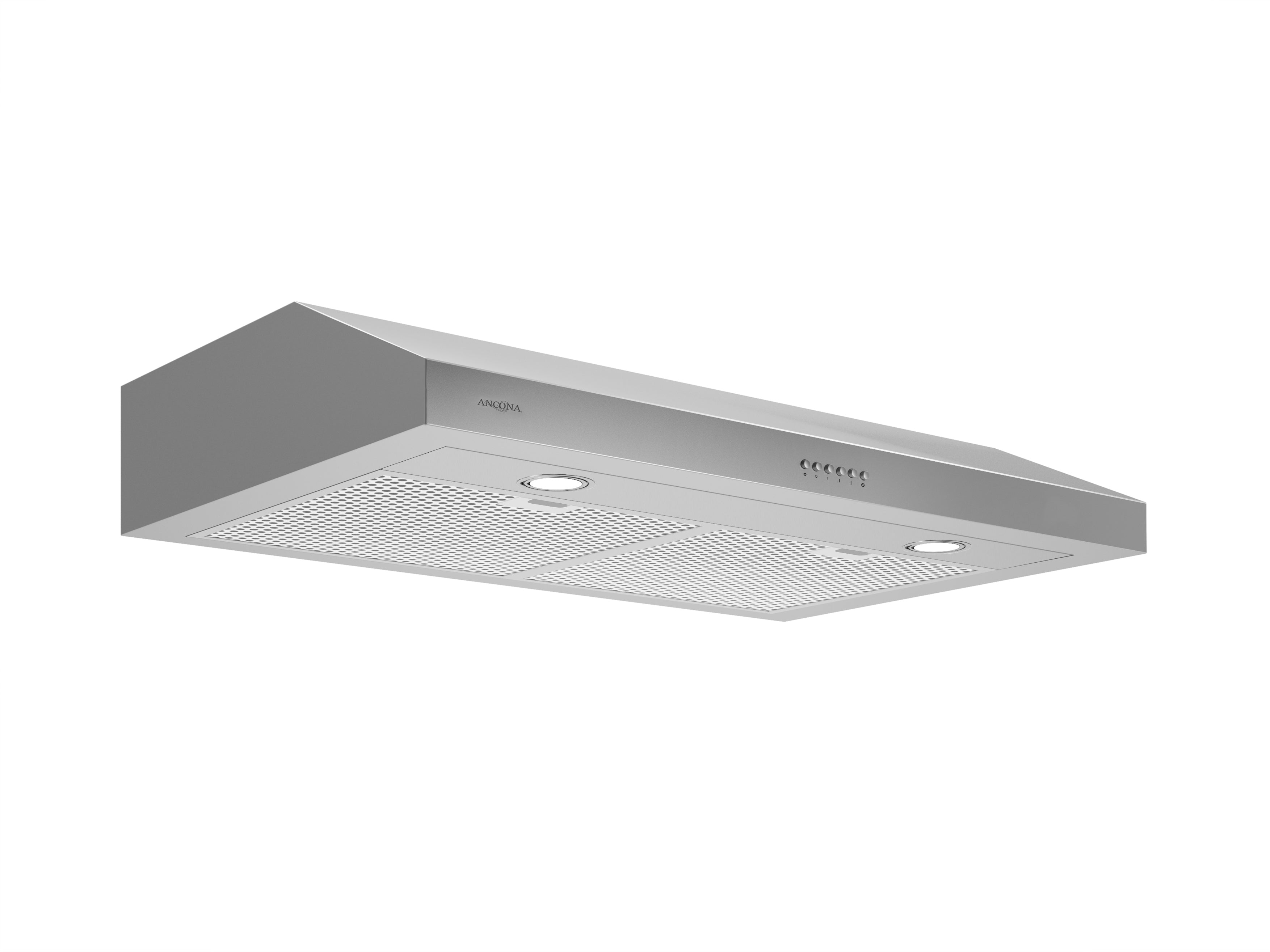 Stainless Steel 30-Inch Slim Under Cabinet Range Hood - 575 CFM Powerful Ventilation for Kitchen, Cooking, Smoke & Odor Removal