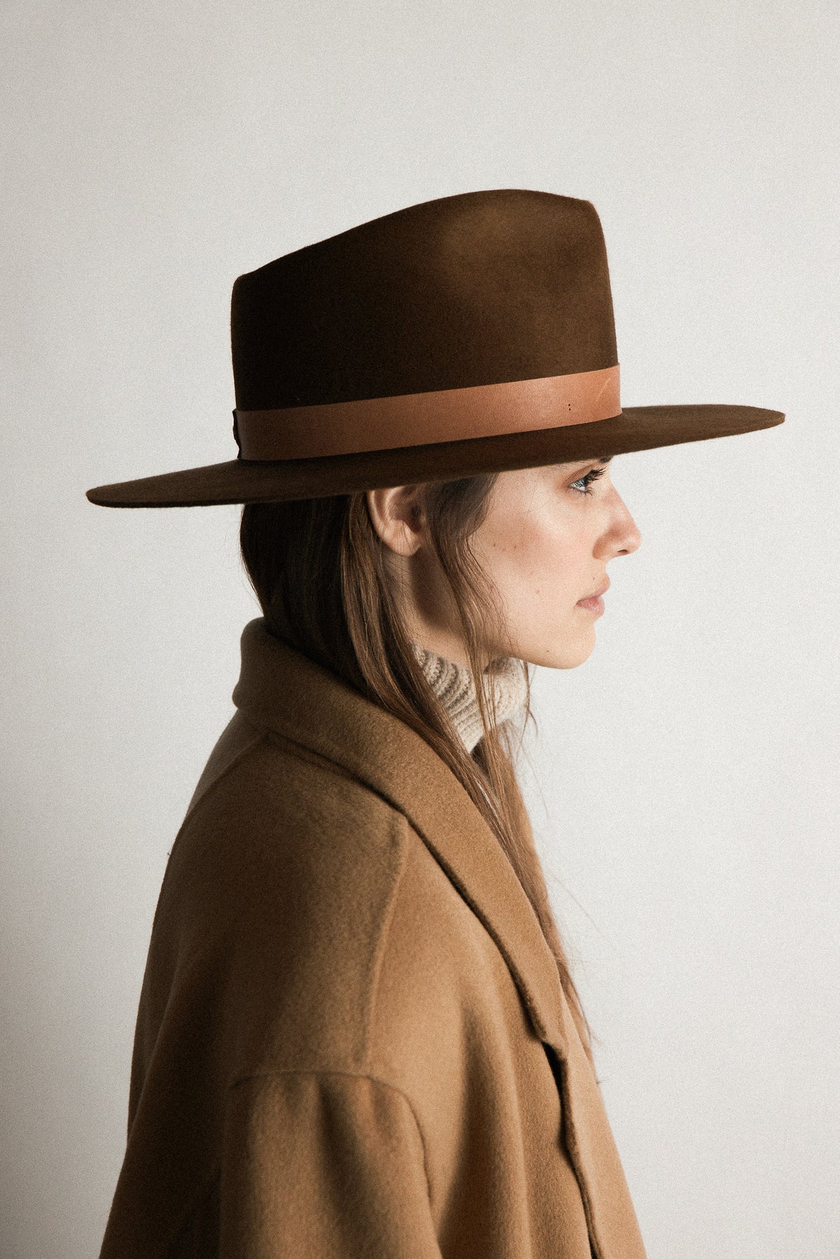 Janessa Leoné Stewart Hat in Whiskey - Wide Brim Sun Hat for Women, Summer Beach Hat with UPF Protection, Boho Fashion Accessory for Outdoor, Travel, and Vacation