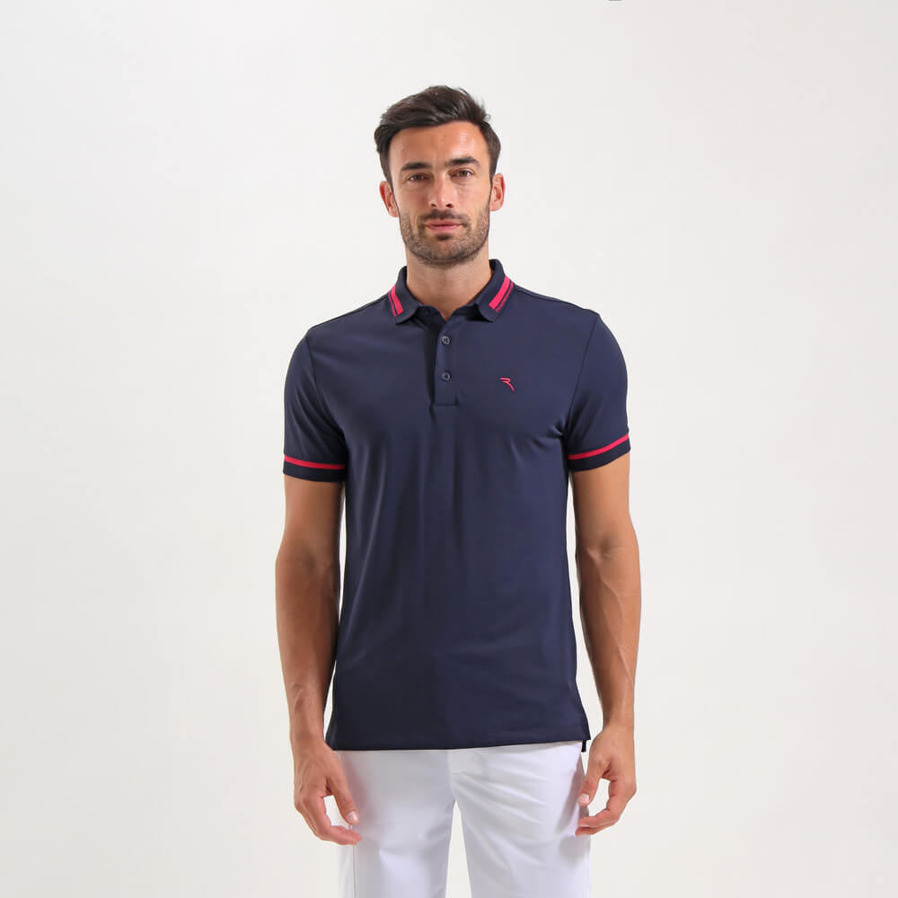 ALLOW | Stretch Pique Polo Shirt for Men | Breathable & Comfortable | Final Sale | Perfect for Casual Wear, Office & Outdoor Activities