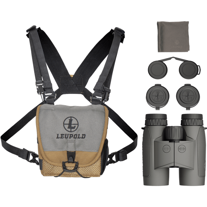 Leupold BX-4 Range HD GEN2 TBR/W 10x42mm Laser Rangefinder Binoculars - Grey | Hunting, Golf & Outdoor Sports Precision Optics