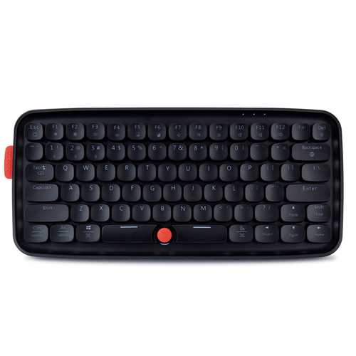AJazz Zero Bluetooth & Wired Mechanical Gaming Keyboard with Blue Switches & RGB Backlight - Compatible with Laptop, Tablet, PC - Perfect for Gaming, Office Work & Typing