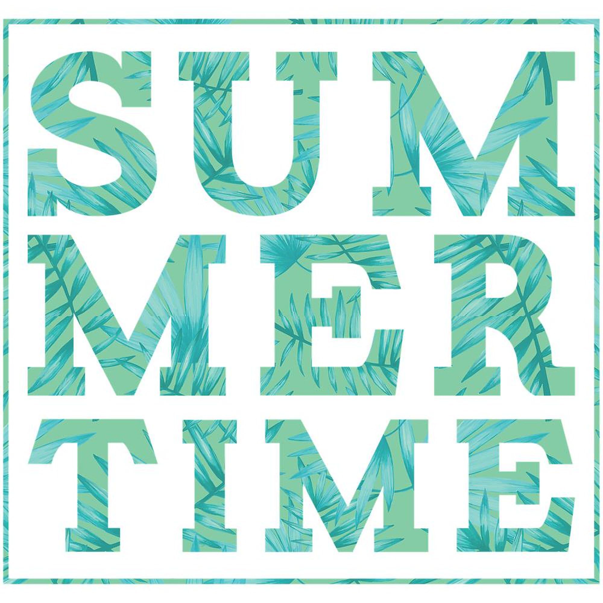 Summertime Print 11 oz (325 ml) Ceramic Coffee Mug - Perfect for Hot & Cold Drinks, Office, Home, and Gifts