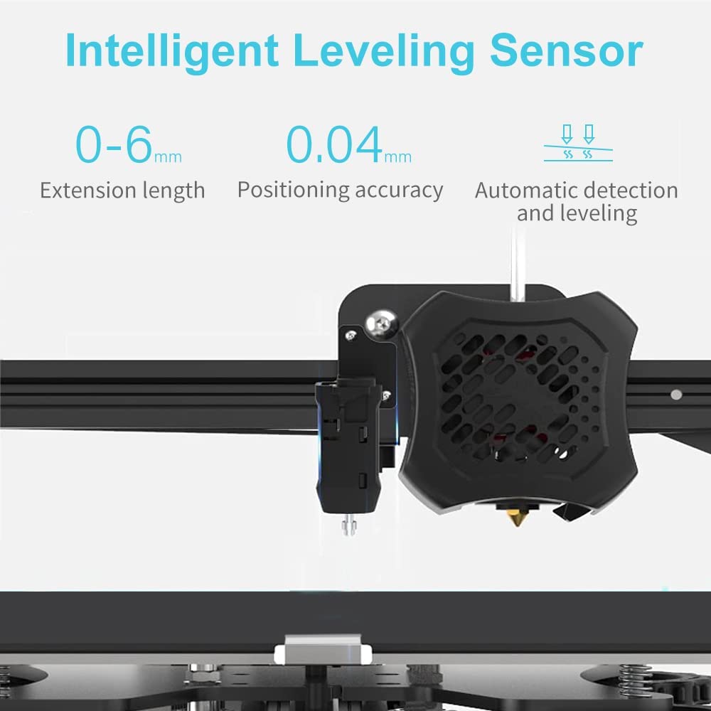 Creality Official CR Touch Auto Leveling Sensor Kit for Ender 3, Ender 3 V2, Ender 3 Pro, Ender 5 & CR-10 3D Printers - Compatible with 32-Bit V4.2.2/V4.2.7 Mainboard - Perfect for Precise 3D Printing & Bed Leveling