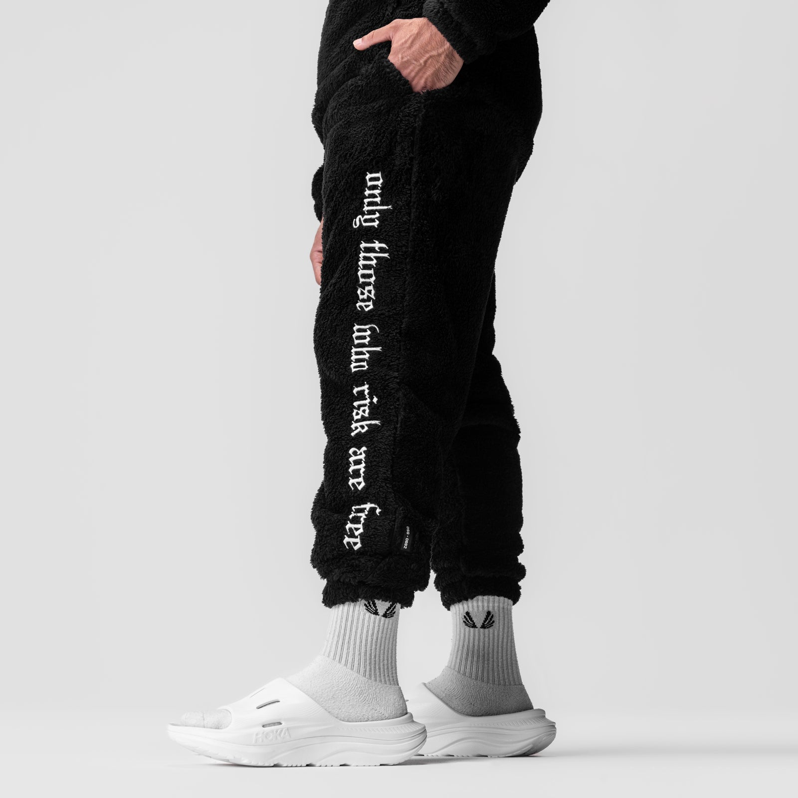 ASRV Sherpa Fleece Recovery Sweatshirt for Men - Cozy Post-Workout Loungewear for Gym, Yoga & Relaxation at Home
