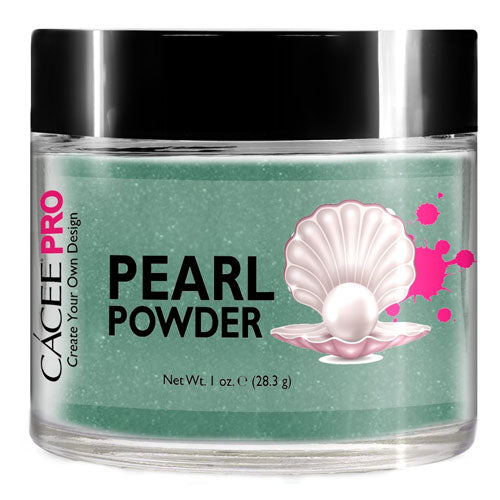 Cacee Pearl Powder Nail Art #70 Russian Green - Premium Nail Dip Powder for Salon-Quality Manicures at Home | Perfect for DIY Nail Art, Special Occasions & Professional Nail Salons