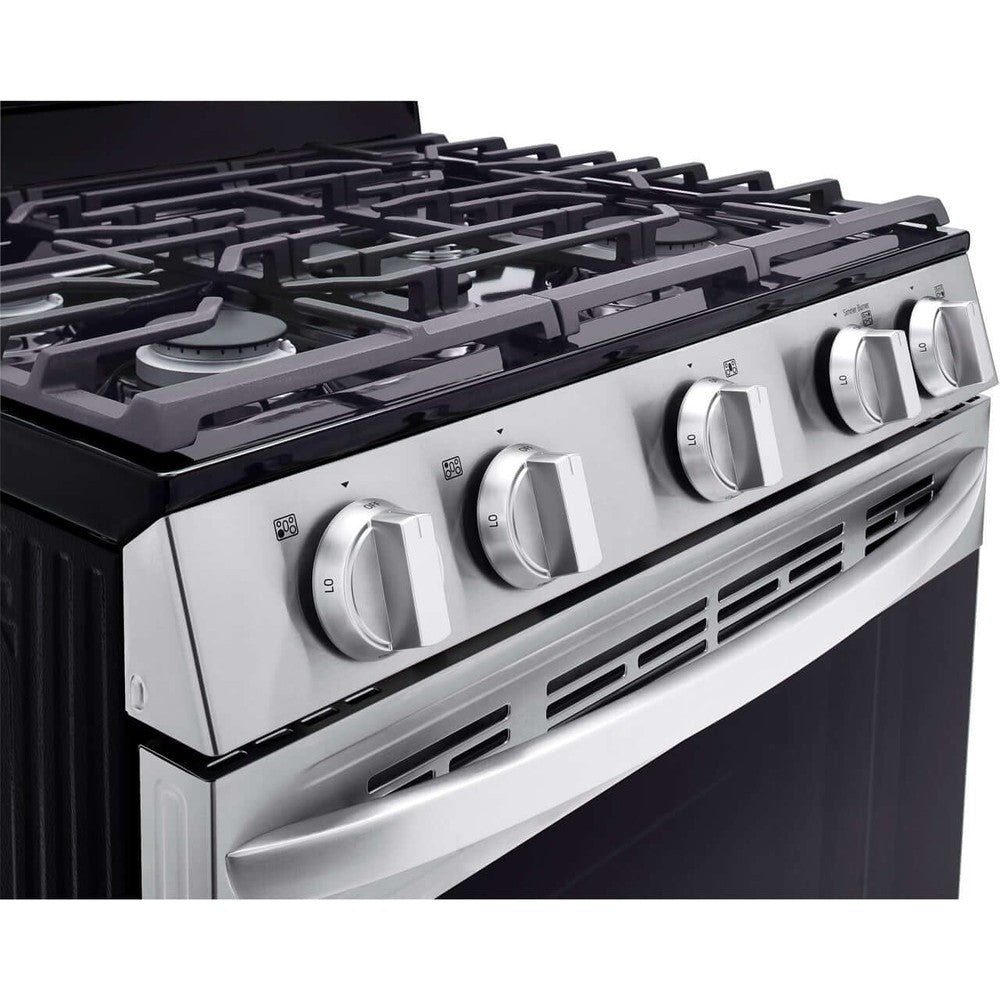 LG LRGL5821S 30 Inch Smart Gas Range with EasyClean Technology - Stainless Steel Built-in Oven for Modern Kitchens | Perfect for Baking, Roasting & Family Cooking