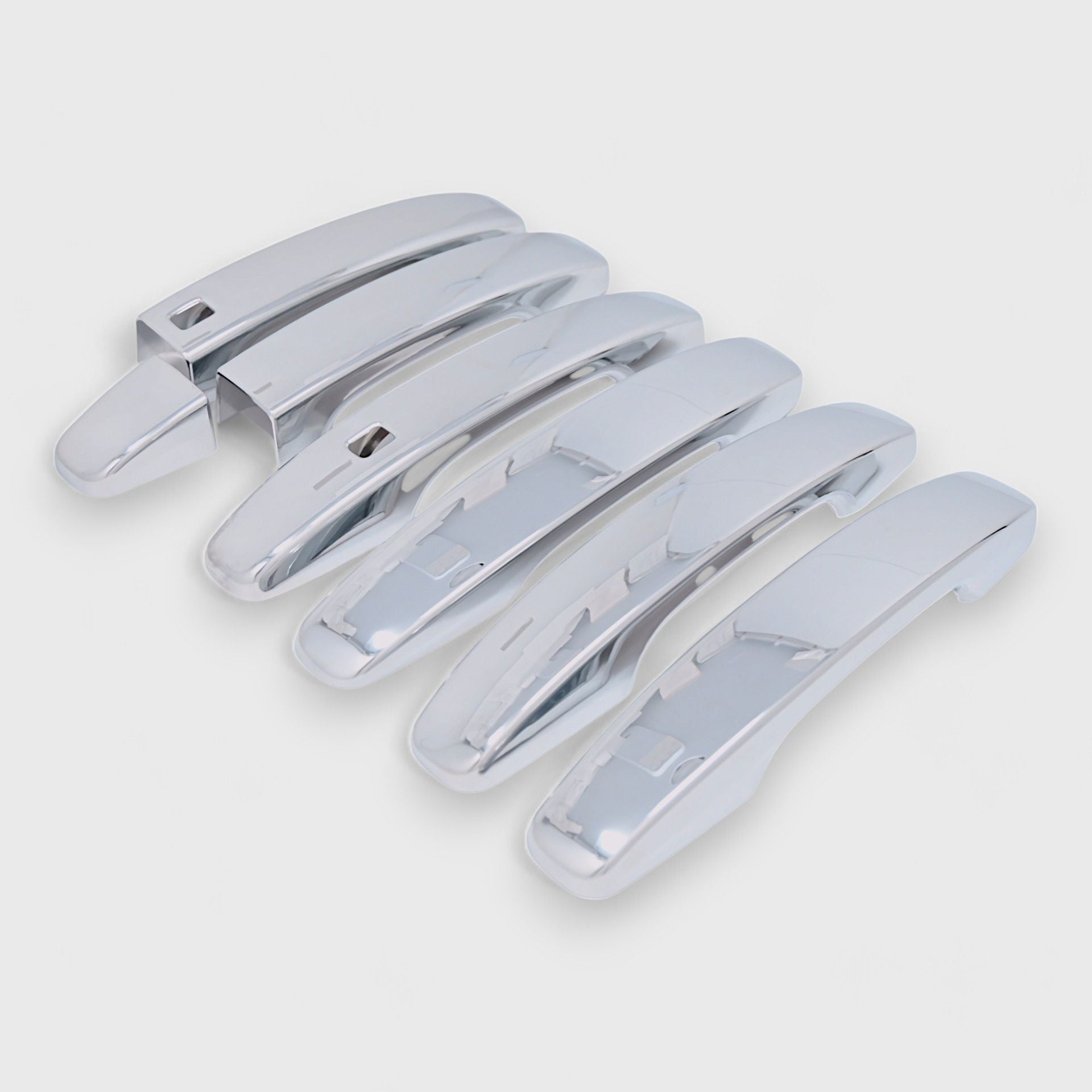 Chrome Door Handle Cover with or without Smart Key - DH290 | Secure & Stylish Upgrade for Home & Office Doors | Durable & Easy Installation
