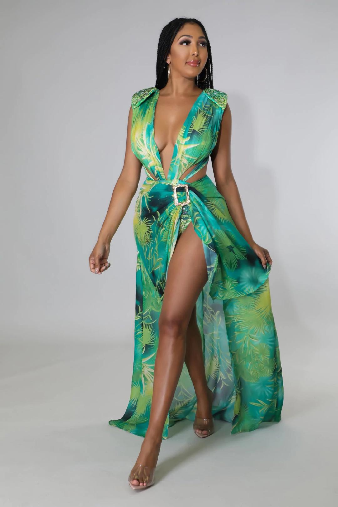 Stylish Riviera Escape Bodysuit & Skirt Set for Women | Summer Beach Outfit | Perfect for Vacations, Date Nights & Resort Wear