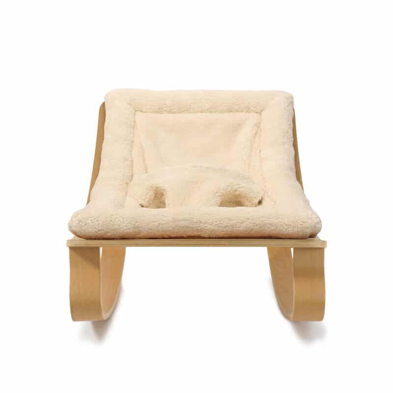 Charlie Crane Levo Baby Rocker - Premium Infant Rocking Chair with Adjustable Recline | Perfect for Nursery, Playroom & Travel | Gentle Soothing Motion for Newborns & Toddlers