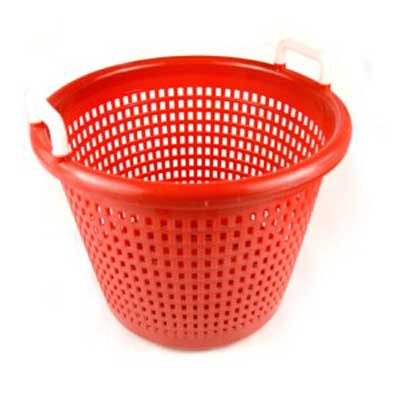 Stainless Steel Fish & Shrimp Utility Basket with Handle - Perfect for Aquarium, Fishing, and Seafood Storage