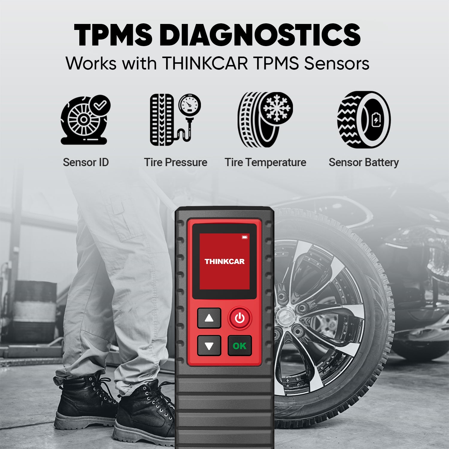 Best OBD2 Scanner & TPMS Diagnostic Tool - All-in-One Automotive Service Kit for Car Repair & Maintenance | 30% OFF | Perfect for Mechanics & DIY Enthusiasts