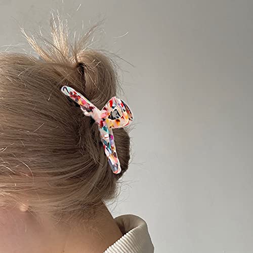 Stylish COSYOO Acetate Hair Claw Clips Set of 7 - Large Non-Slip Strong Hold Barrettes with Interlocking Teeth for Ponytails, Updos & Everyday Hairstyles | Perfect for Work, Gym & Special Occasions