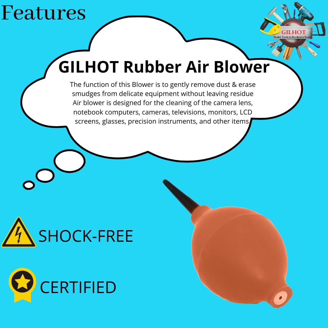 Gilhot® Electronic Continuity Tester & Air Blower Pump Cleaner Kit - 2-in-1 Multifunctional Tool for Circuit Testing & Dust Cleaning - Perfect for Electronics Repair, PC Maintenance & DIY Projects
