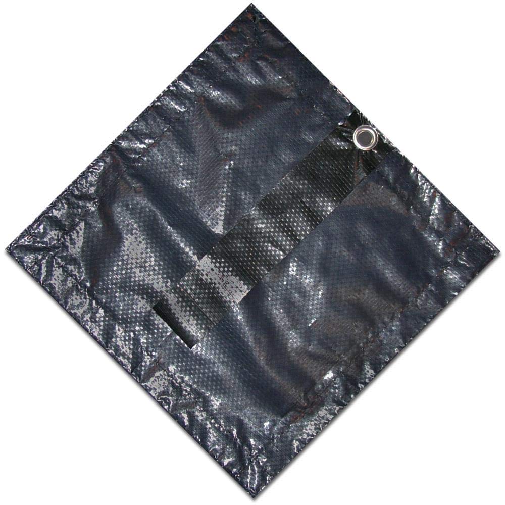 636643 Winter Pool Cover for Above Ground Pools - 18 Ft Round Arctic Armor with 8-Year Warranty & Clips | Heavy Duty Protection for Cold Weather & Snow