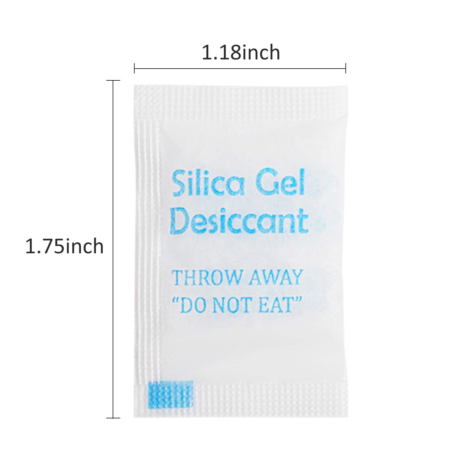 2 Gram [120 Packets] Silica Gel Desiccant Packs - Moisture Absorbent for Spices, Jewelry, Shoes, Electronics & Food Storage | Food Safe & Reusable | Perfect for Closets, Storage Boxes & Travel Bags