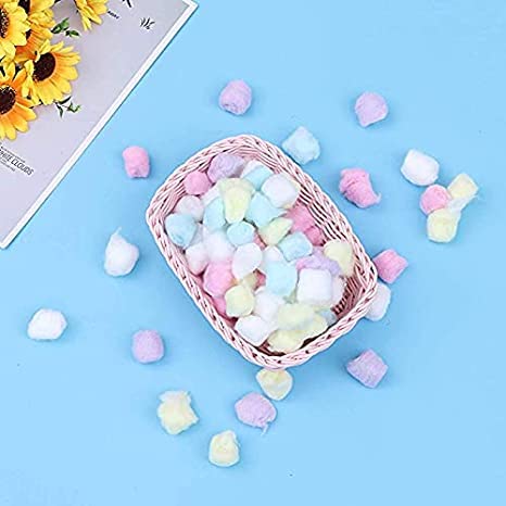 Premium 50-Pack Multi-Purpose Cotton Balls for Skin Care, Makeup & Nail Polish Removal | Soft, Hypoallergenic Facial Pads | Ideal for Eye Makeup Removal, Face Cleansing & Manicures