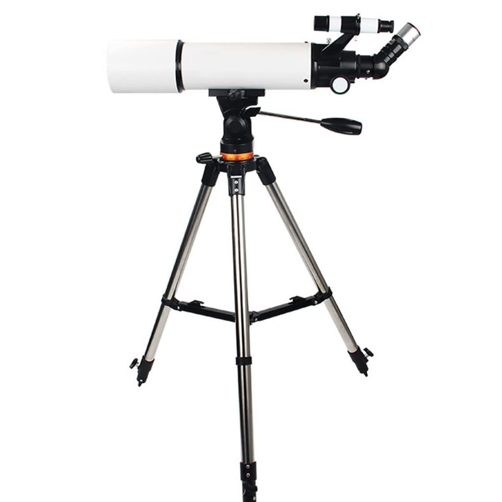 CRBUDY 80mm Astronomical Refractor Telescope for Kids & Adults - Adjustable Tripod, Portable Beginner Telescope for Astronomy - Perfect for Stargazing, Bird Watching & Outdoor Adventures