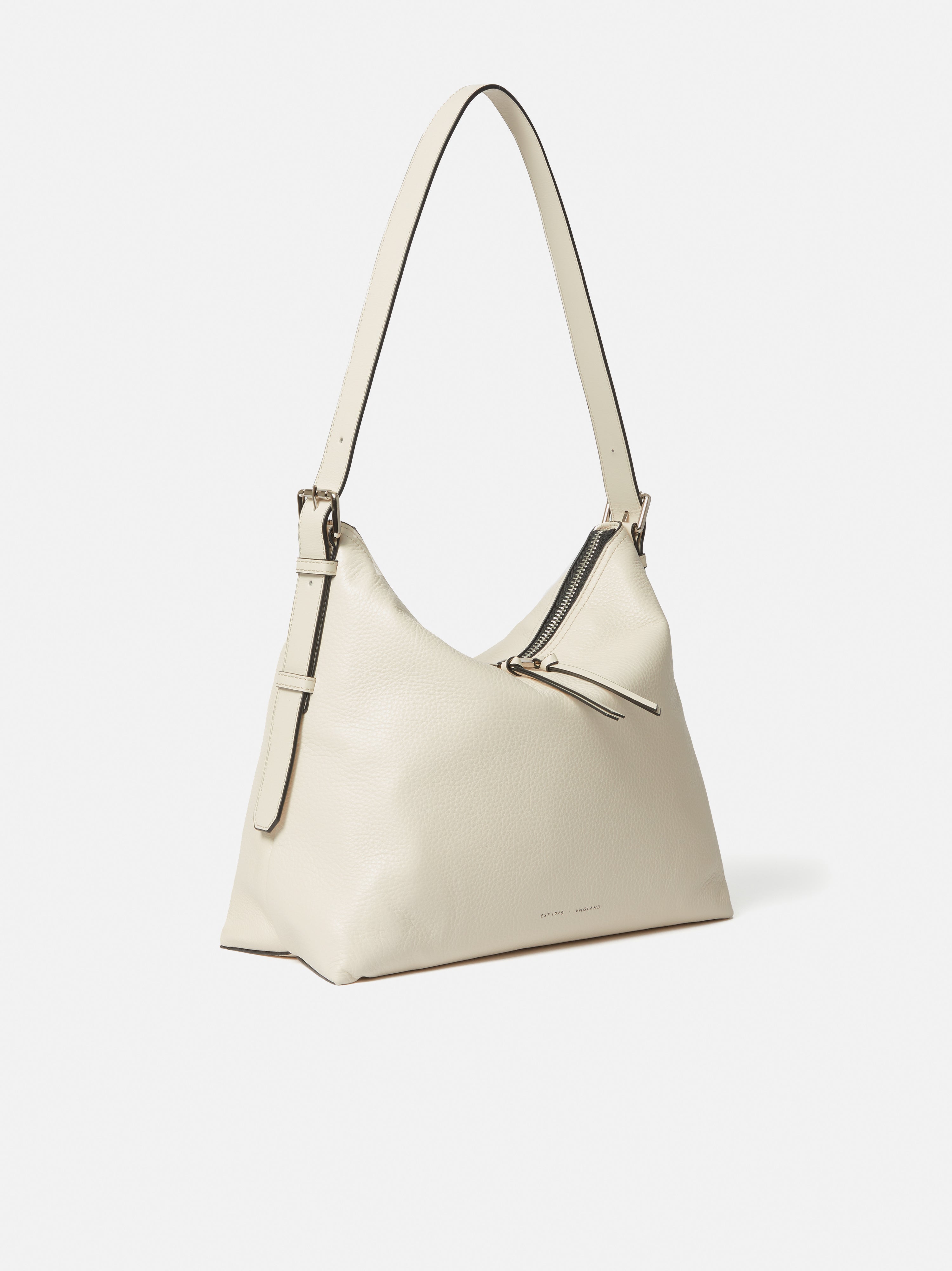 Stylish Large Trafalgar Shoulder Bag for Women - Premium White Leather Crossbody Purse - Perfect for Work, Travel & Everyday Use
