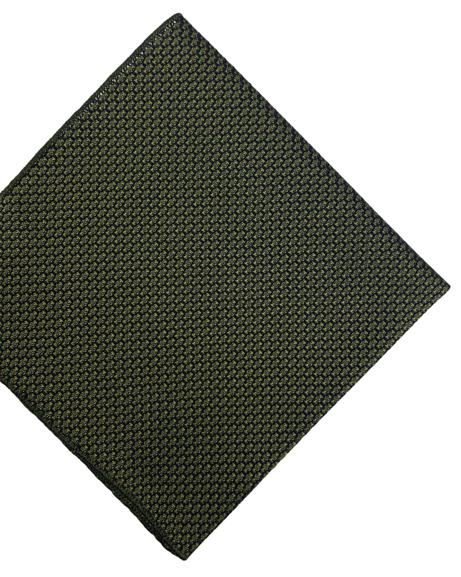 DÉCLIC Grenadine Hanky Scarf - Soft Khaki Fashion Accessory for Women, Perfect for Casual Outfits, Office Wear, and Evening Elegance