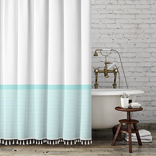 Aqua and White