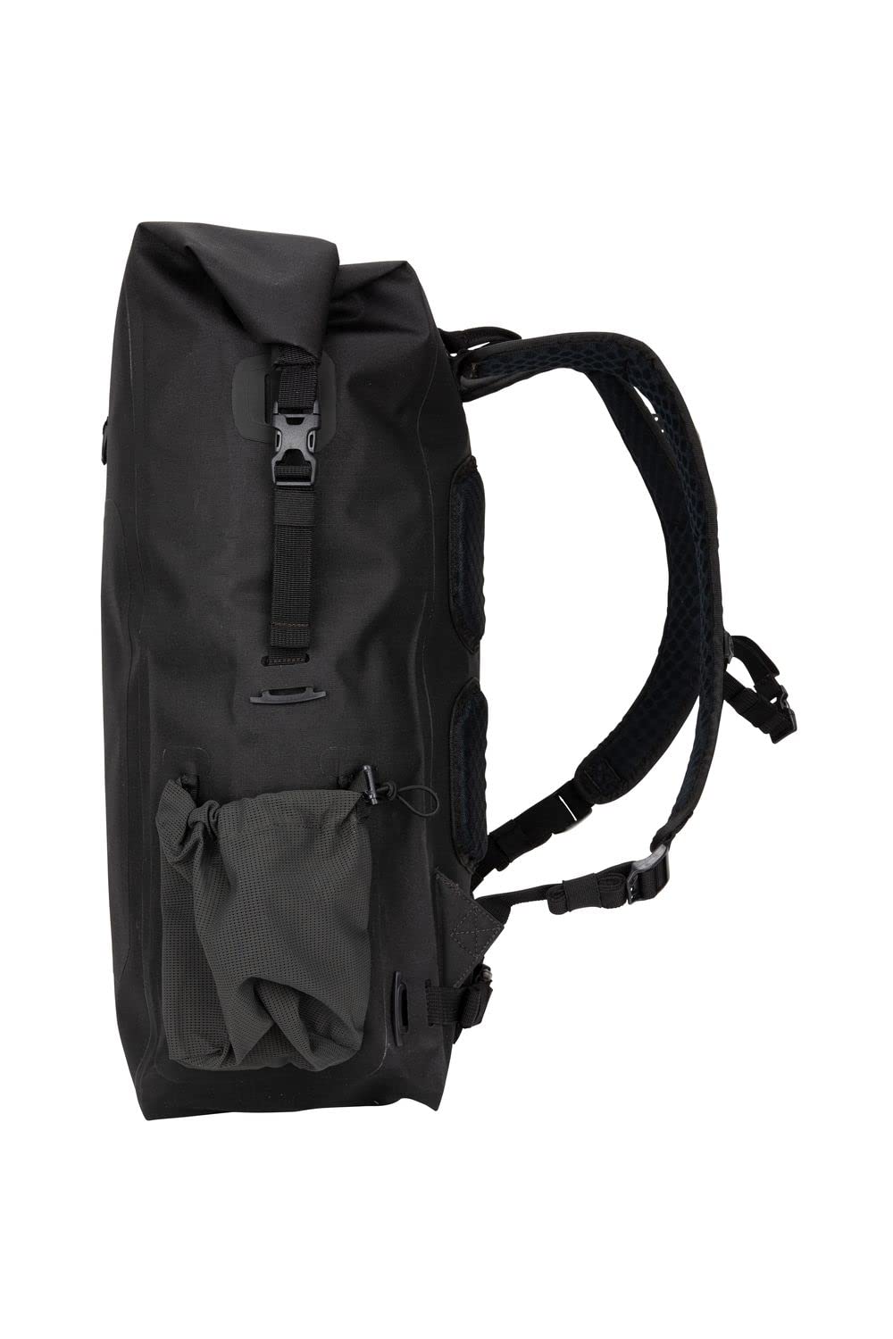 **Simms Dry Creek Waterproof Roll Top Backpack - Lightweight & Durable Hiking, Fishing & Outdoor Gear (Black) - Perfect for Camping, Travel & Wet Weather Adventures**