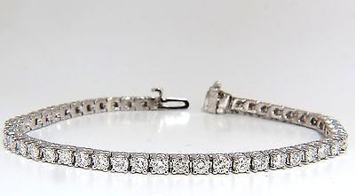 3.70 Carat Natural Diamond Tennis Bracelet in 14K Gold - SI1 Clarity, Elegant Jewelry Gift for Women, Perfect for Weddings, Anniversaries & Special Occasions
