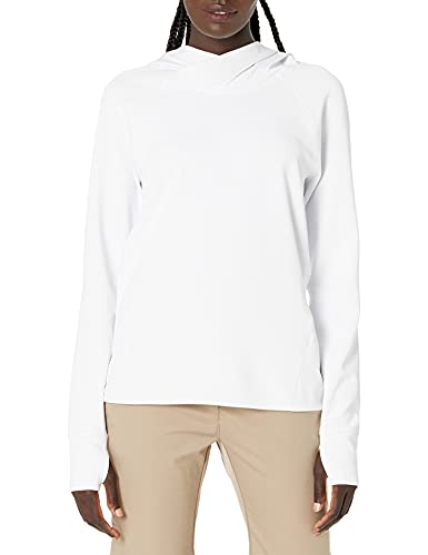 Cutter & Buck Women's Traverse Sweatshirt Hoodie - Soft Fleece Pullover with Kangaroo Pocket for Casual Wear & Outdoor Activities